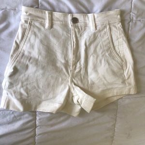 NWOT Cotton twill shorts